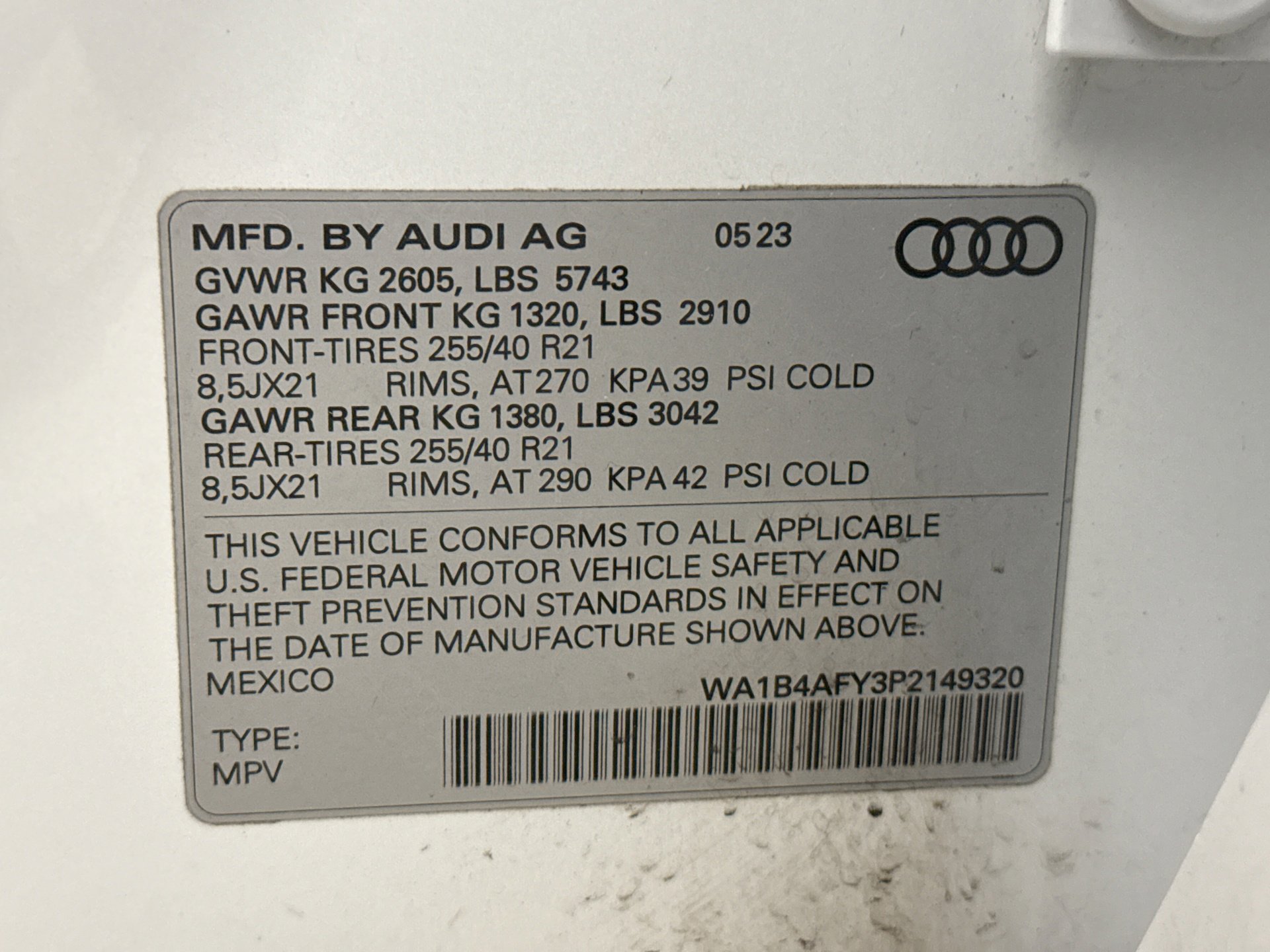 Used 2023 Audi SQ5 Premium Plus w/ Premium Plus Package AWD/4WD image 24