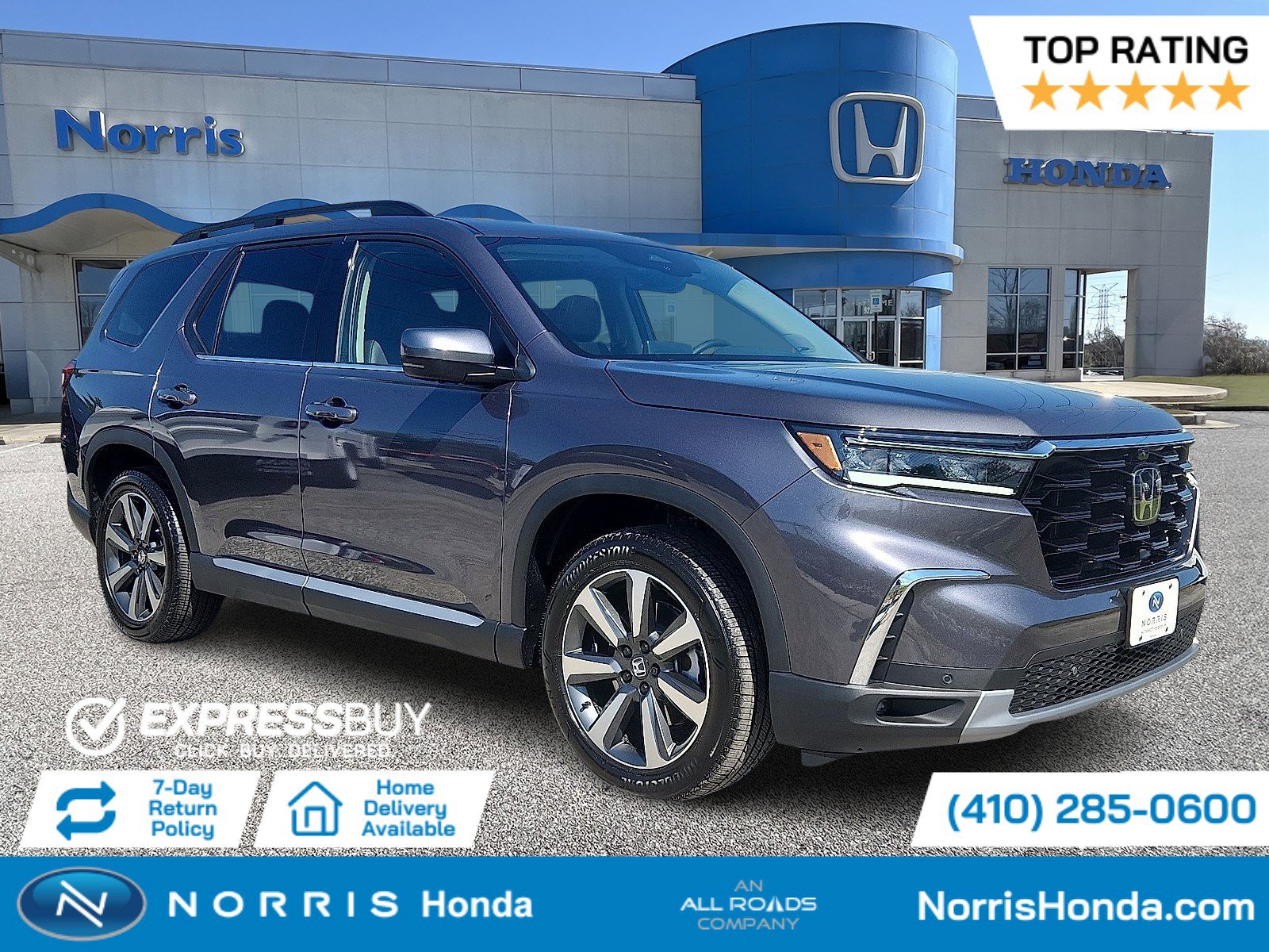 New 2025 Honda Pilot Elite