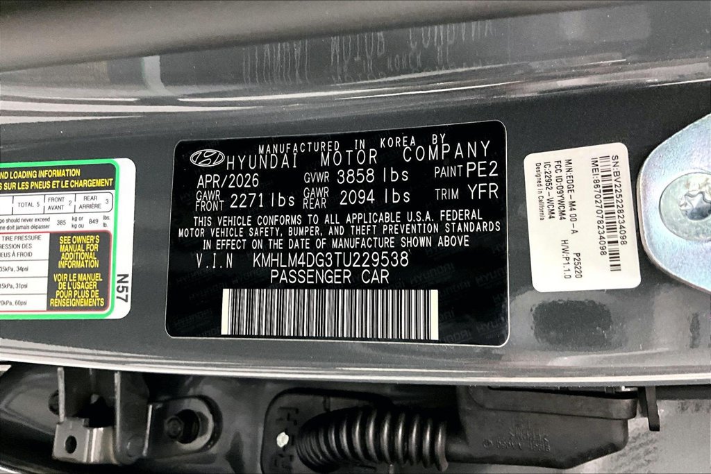 New 2026 Hyundai Elantra Sport FWD image 23