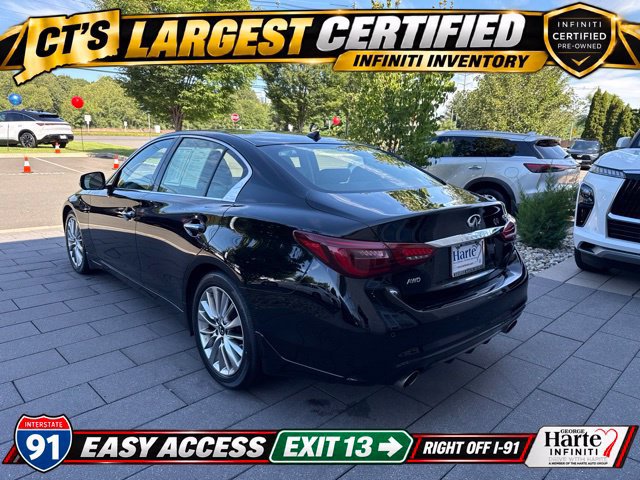 Certified 2022 INFINITI Q50 Luxe w/ Cargo Package AWD/4WD image 6