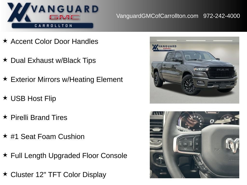 Used 2025 RAM 1500 Laramie w/ Night Edition image 30