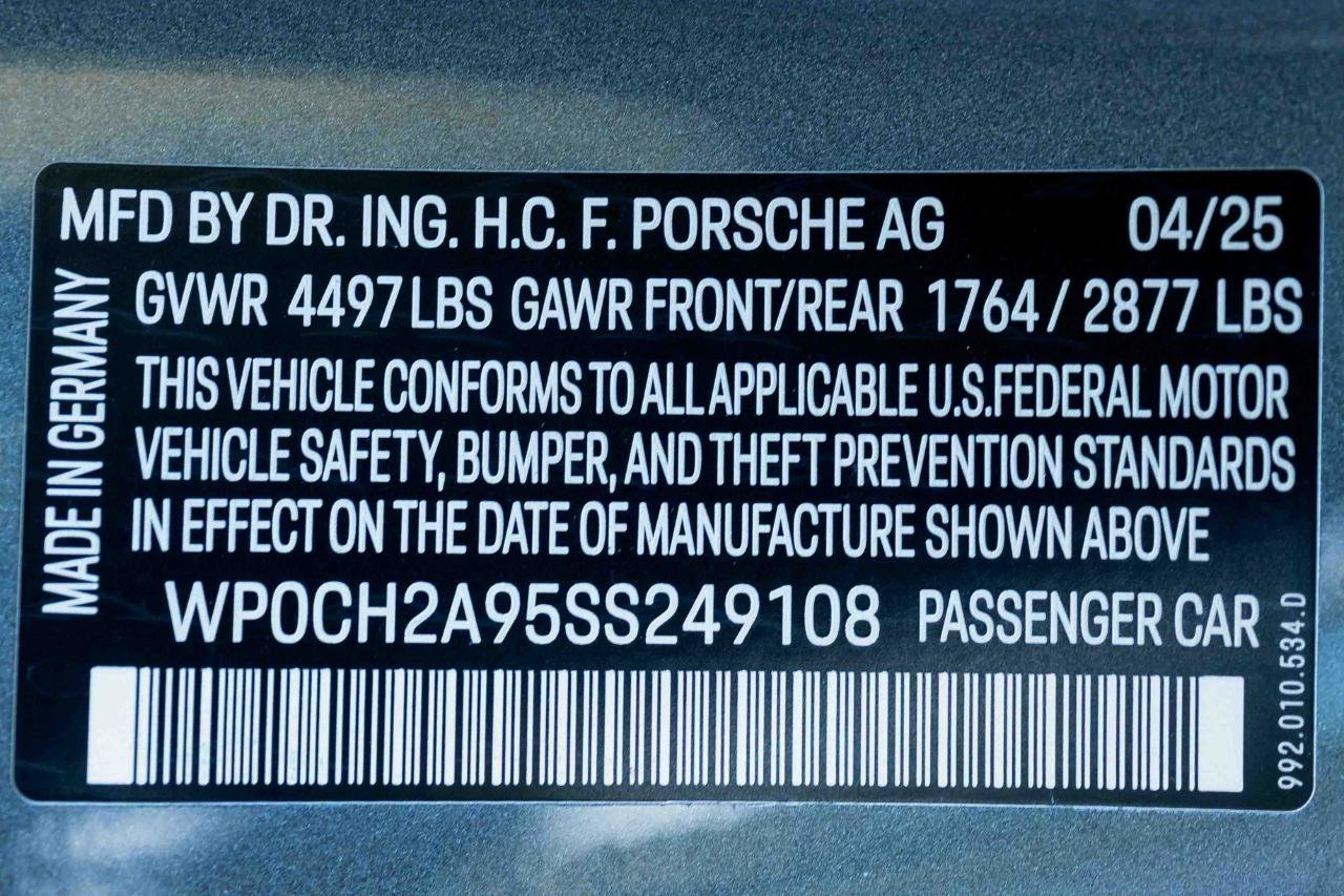 Used 2025 Porsche 911 Carrera S RWD image 88