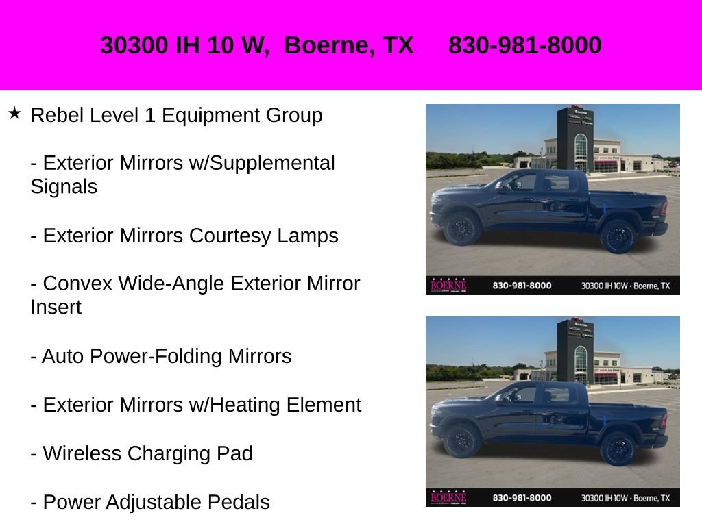 Used 2025 RAM 1500 Rebel w/ Rebel Level 1 Equipment Group AWD/4WD image 17