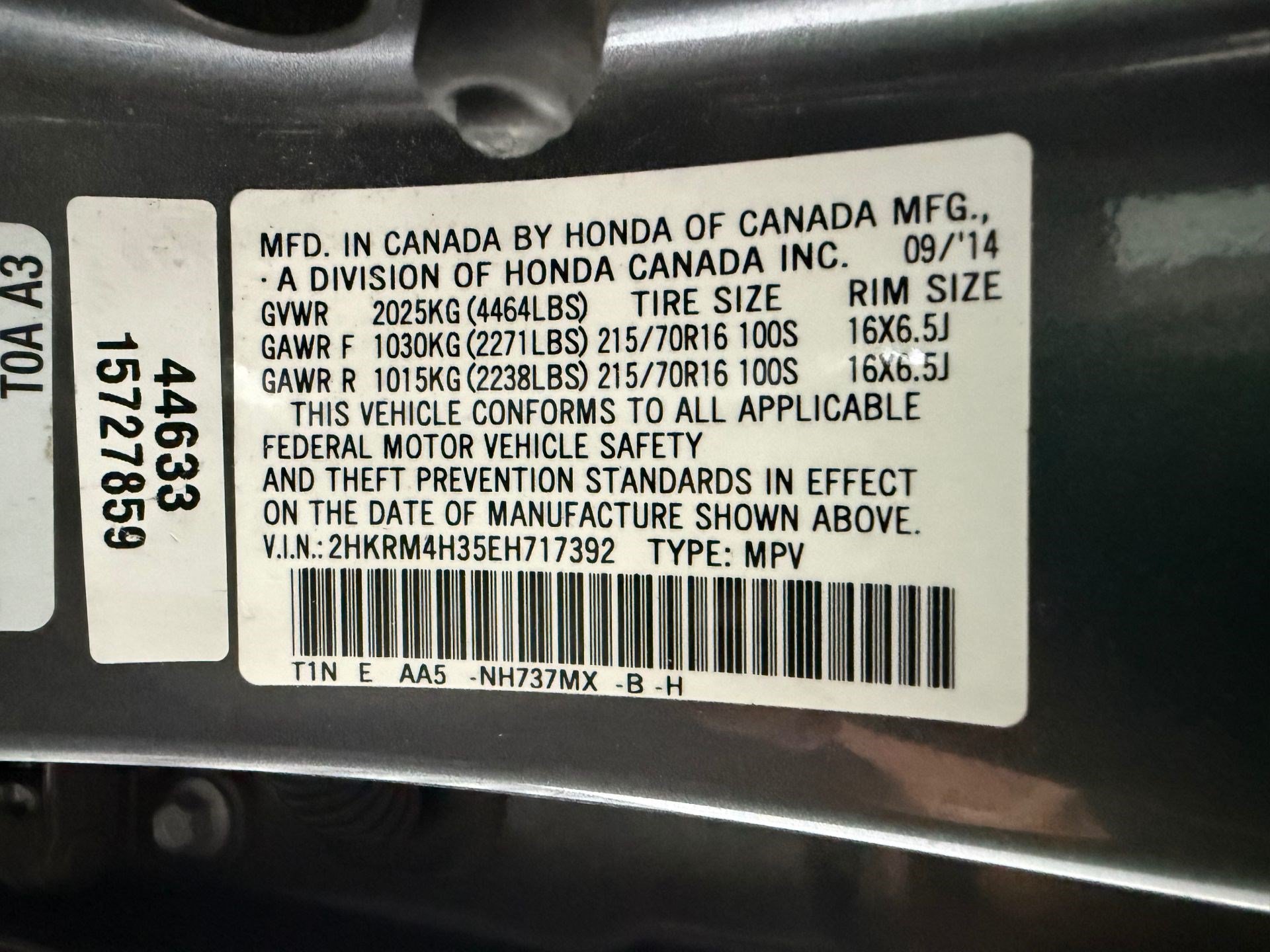 Used 2014 Honda CR-V LX image 24