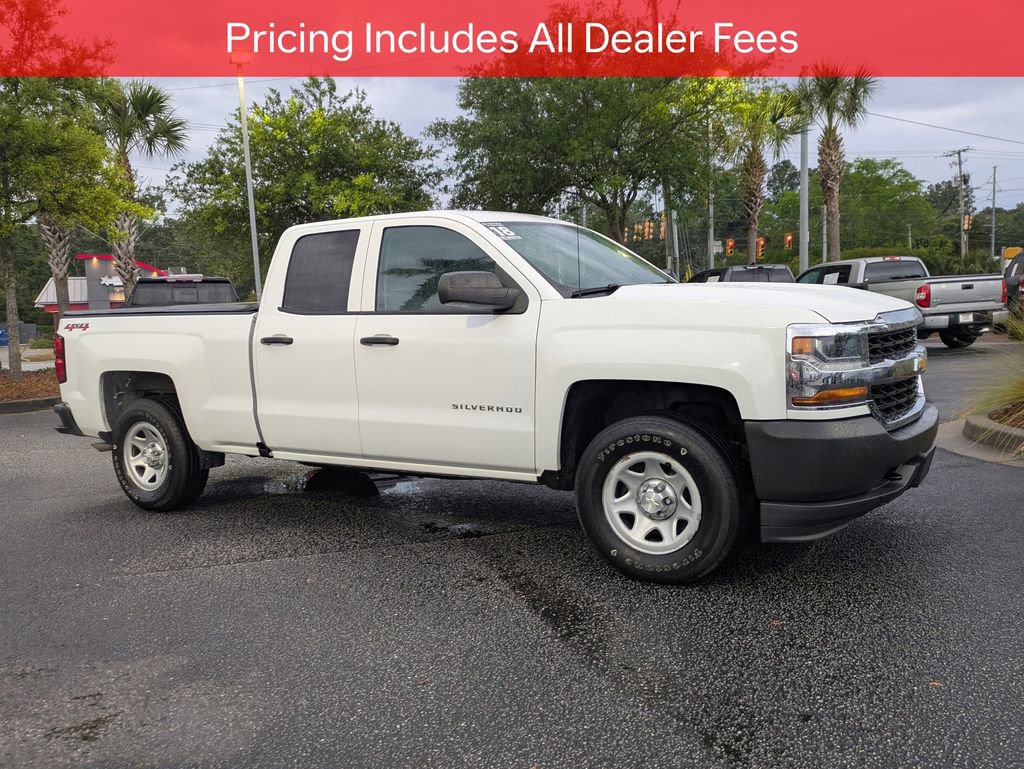 Used 2018 Chevrolet Silverado 1500 W/T w/ WT Convenience Package AWD/4WD image 2