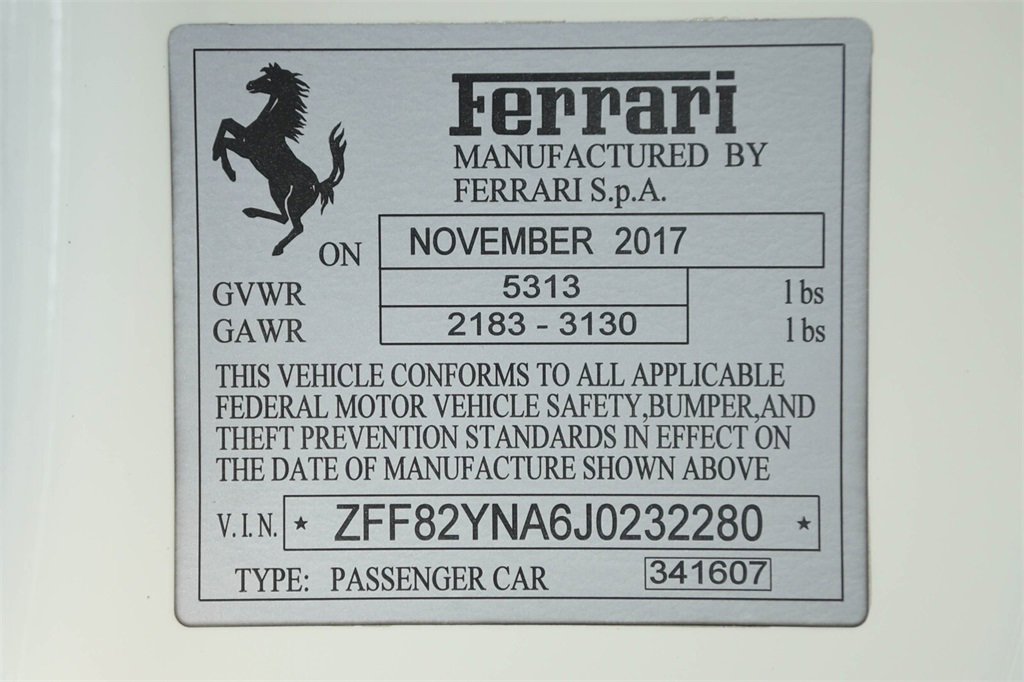 Certified 2018 Ferrari GTC4Lusso T image 55