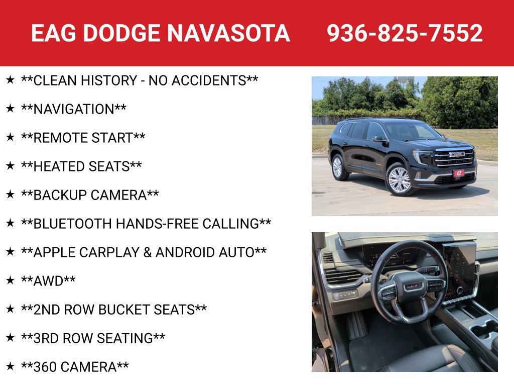 Used 2024 GMC Acadia Elevation AWD/4WD image 4