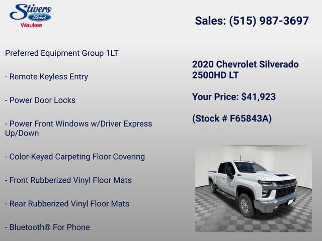 Used 2020 Chevrolet Silverado 2500 LT w/ All Star Edition AWD/4WD image 16