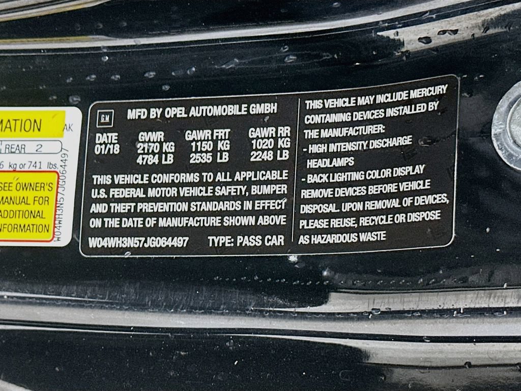 Used 2018 Buick Cascada Premium FWD image 30