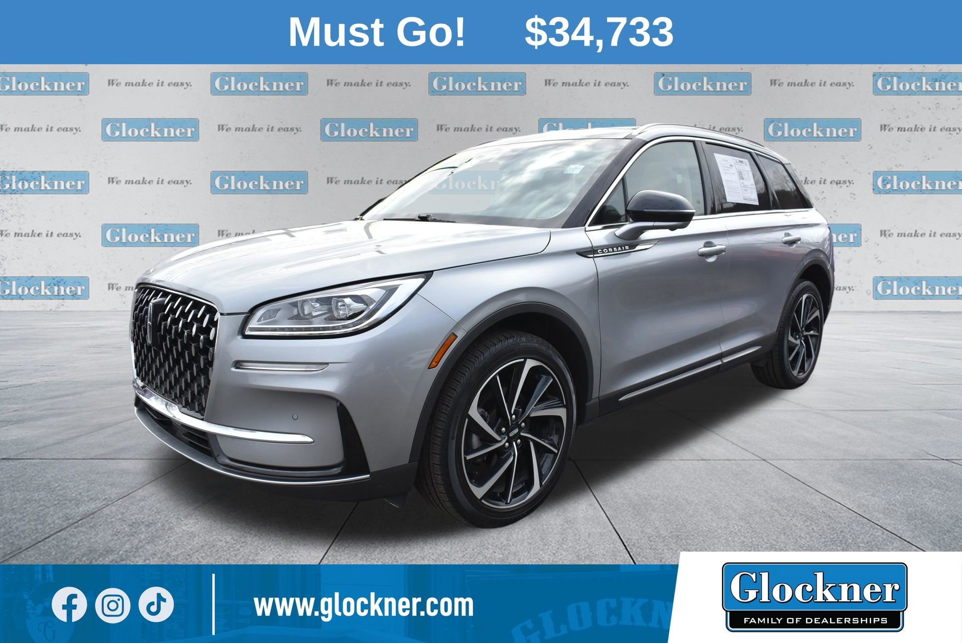 Used 2023 Lincoln Corsair Reserve w/ Equipment Group 201A