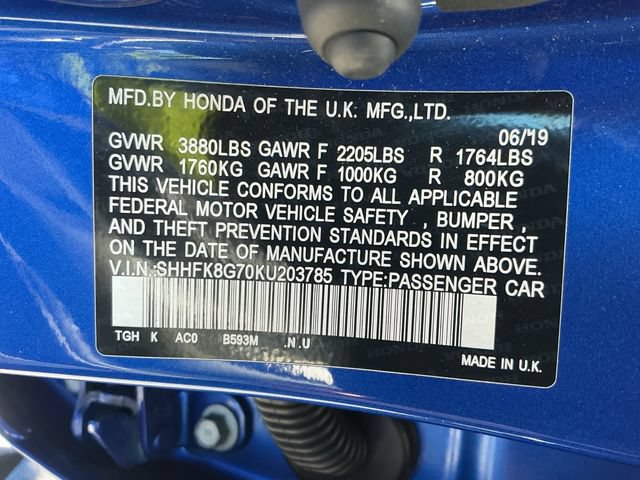 Used 2019 Honda Civic Type R image 25