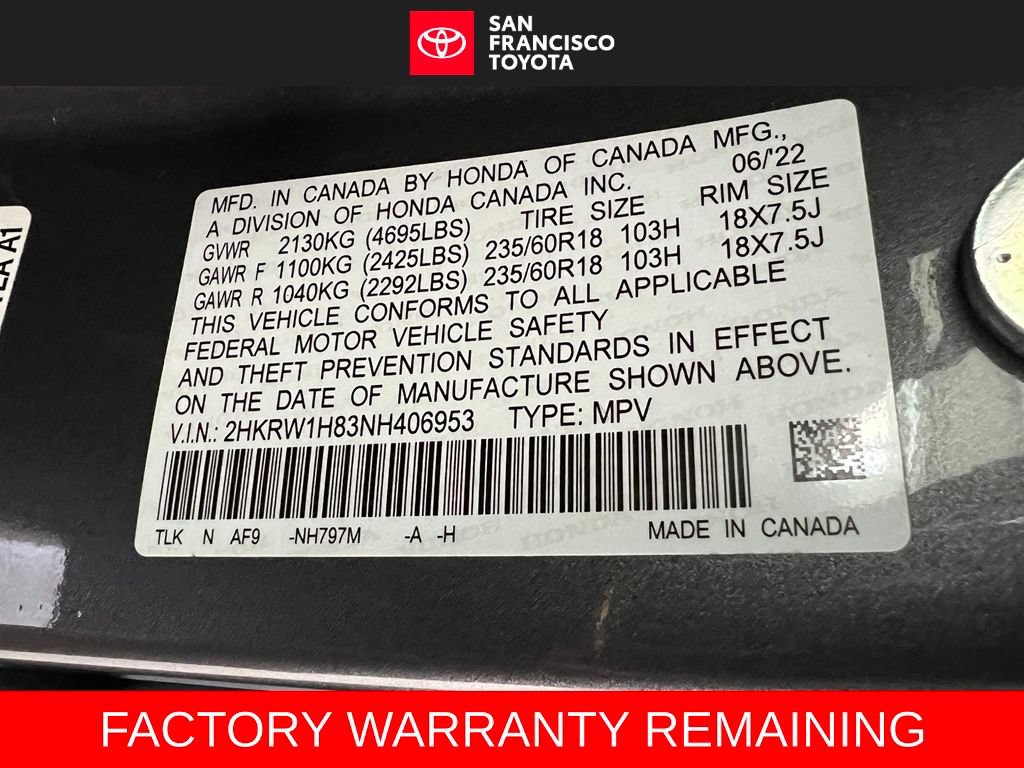 Used 2022 Honda CR-V EX-L image 42