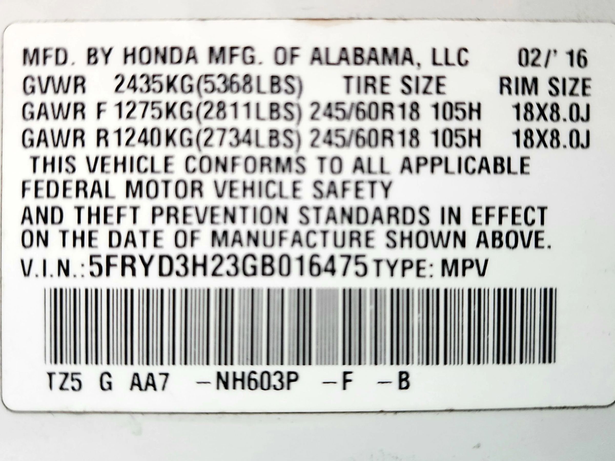 Used 2016 Acura MDX FWD image 22