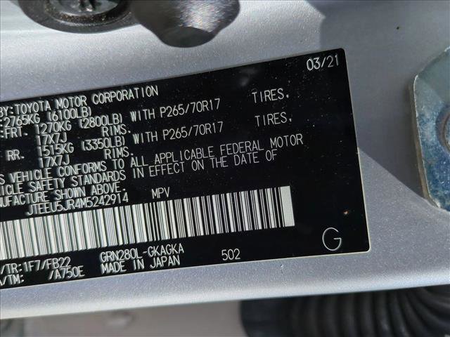 Certified 2021 Toyota 4Runner SR5 RWD image 15