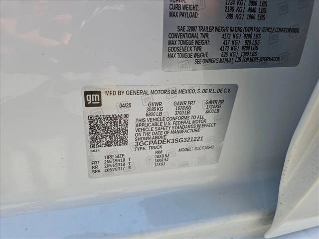 New 2025 Chevrolet Silverado 1500 RST image 21