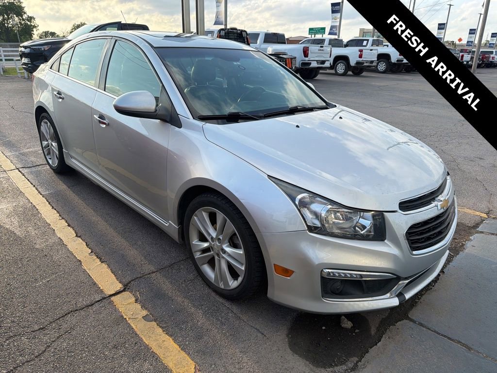 Used 2015 Chevrolet Cruze LTZ w/ Sun, Sound and Sport Package
