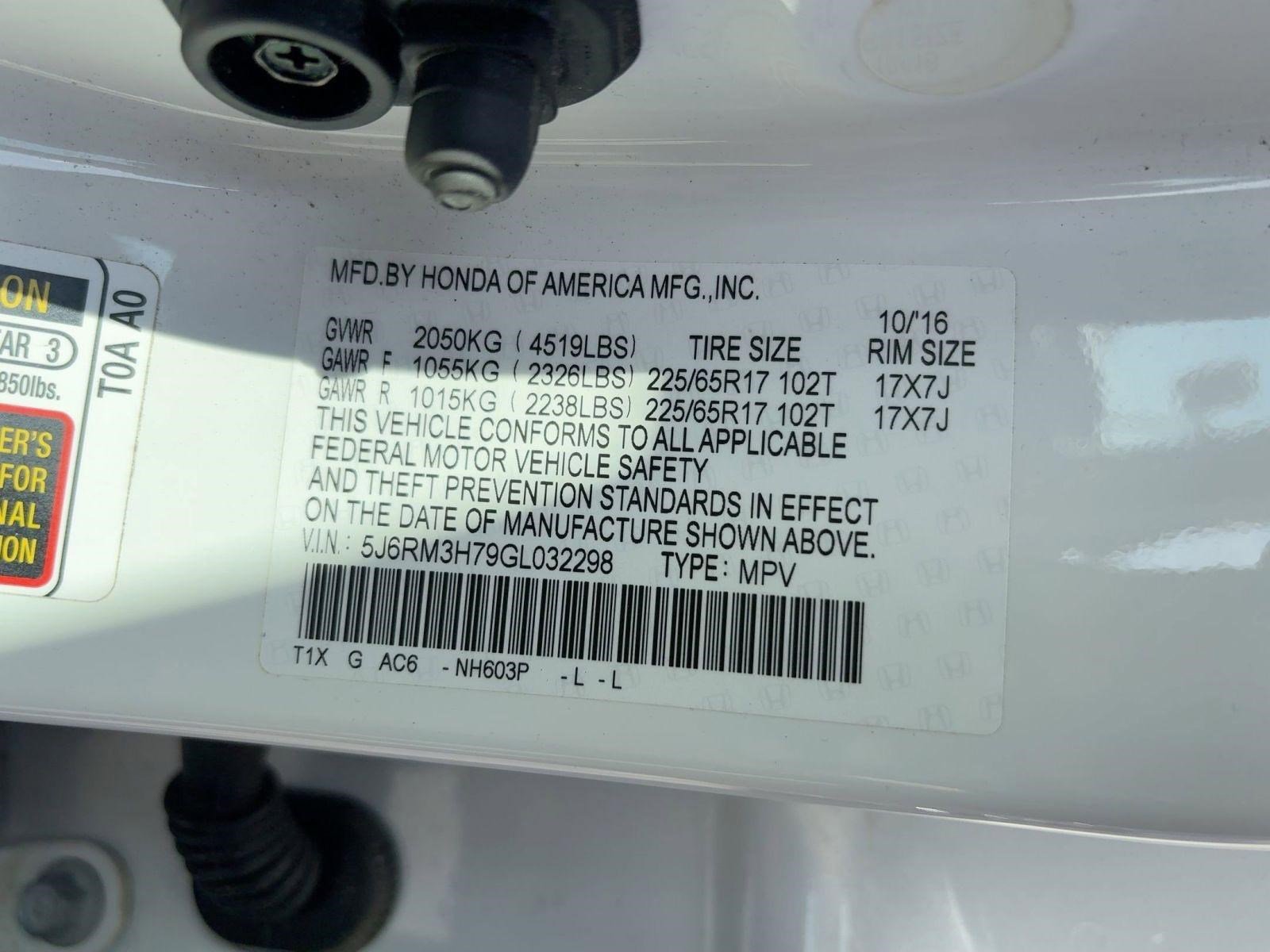 Used 2016 Honda CR-V EX-L image 21