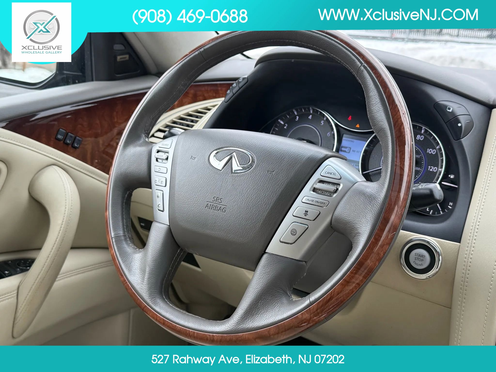 Used 2017 INFINITI QX80 4WD w/ Deluxe Technology Package image 11