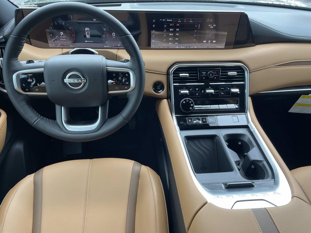 New 2025 Nissan Armada SL w/ Captain's Chari Seat Package RWD image 12