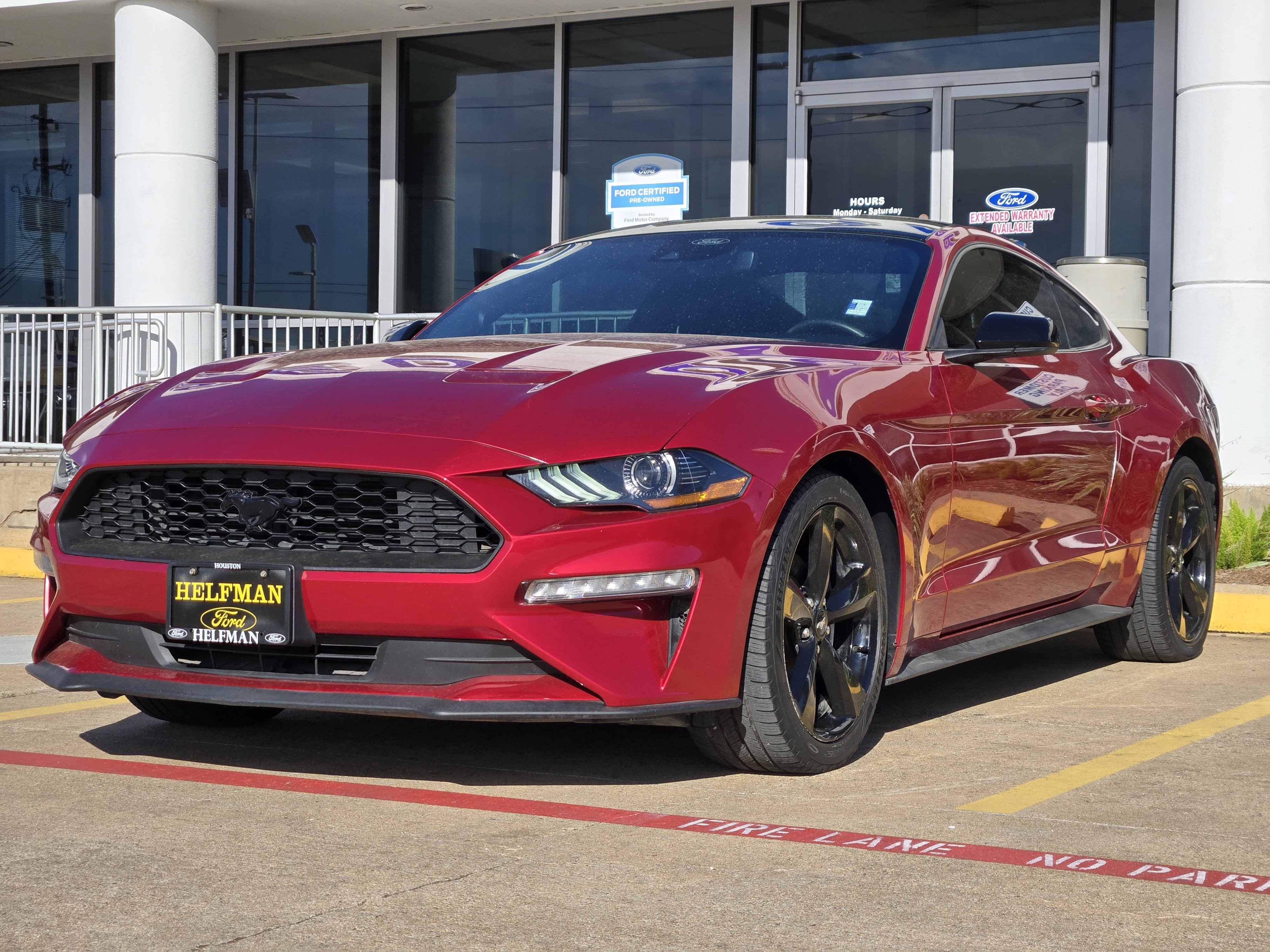 Certified 2021 Ford Mustang EcoBoost w/ Equipment Group 101A image 2