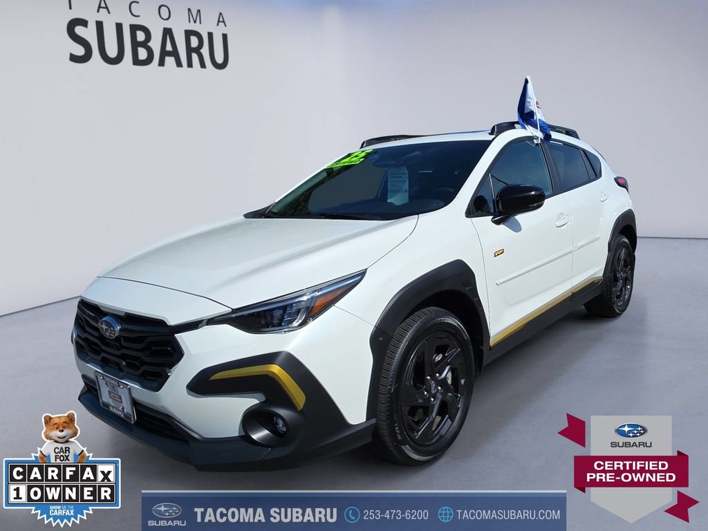 Certified 2025 Subaru Crosstrek 2.5i Sport w/ Crosstrek Mirror Package AWD/4WD image 1
