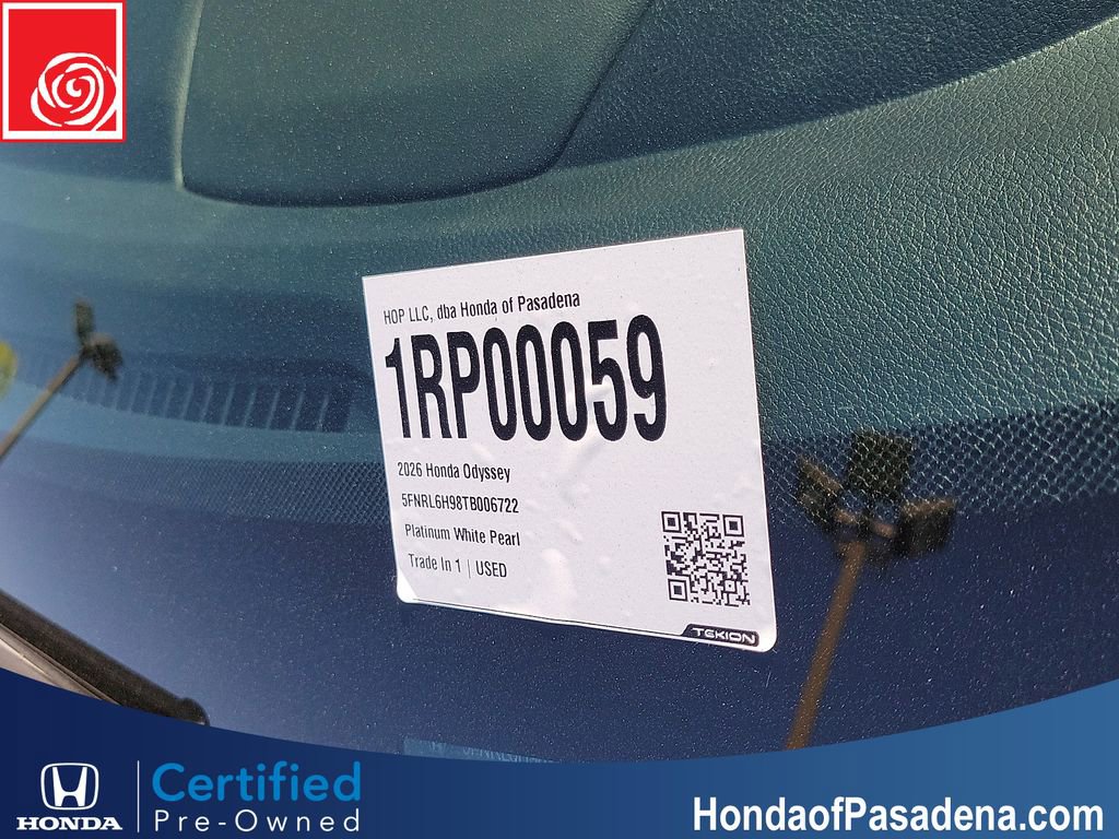 Used 2026 Honda Odyssey Elite image 36