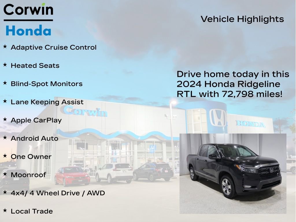 Used 2024 Honda Ridgeline RTL image 6