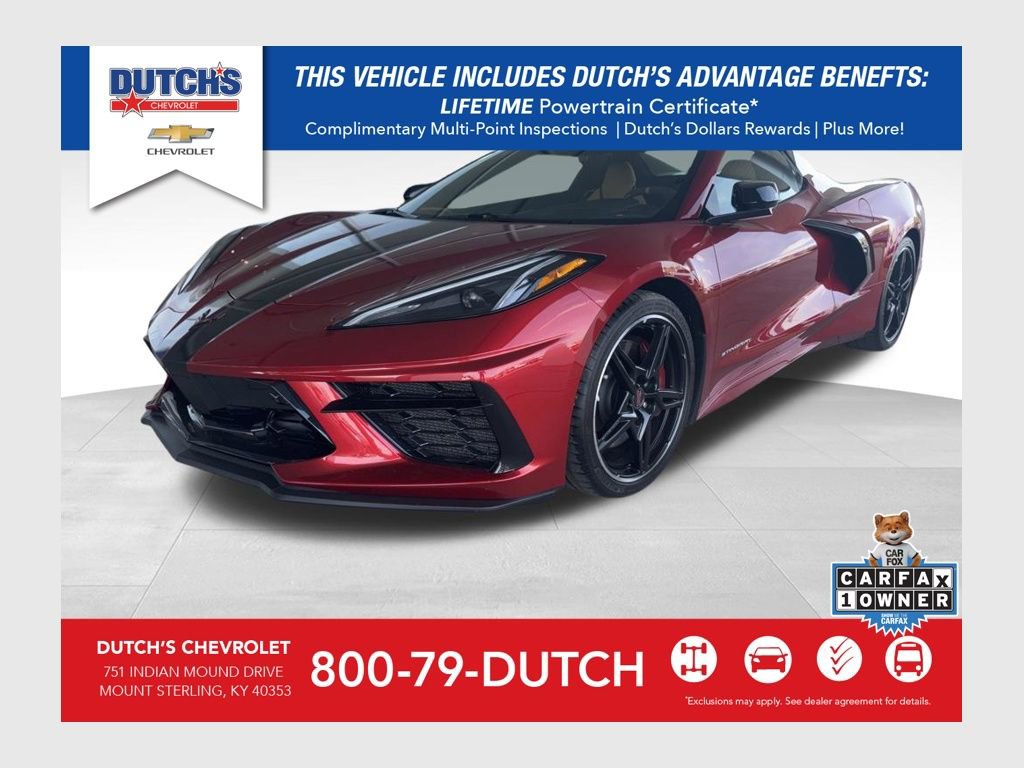 Used 2022 Chevrolet Corvette Stingray Preferred Conv w/ Z51 Performance Package