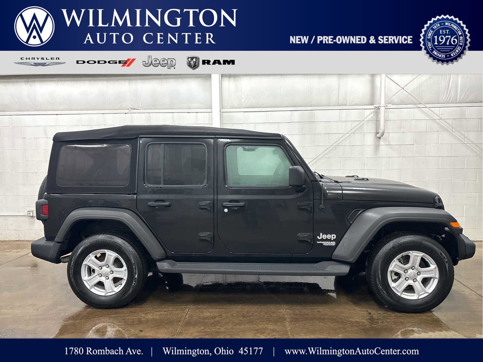 Used 2021 Jeep Wrangler Unlimited Sport image 1