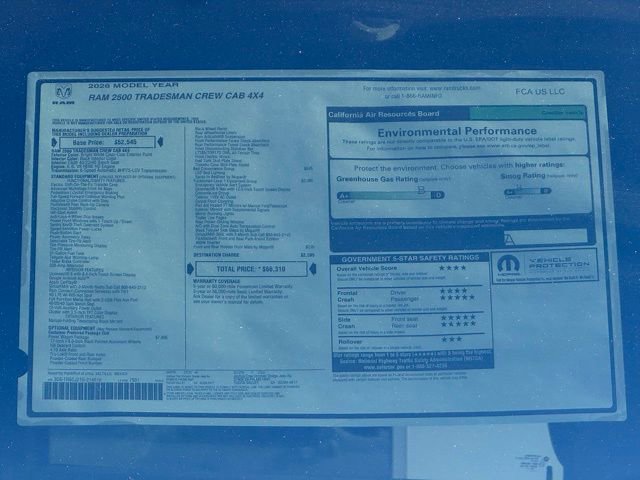 New 2026 RAM 2500 Tradesman w/ Power Wagon Package image 28