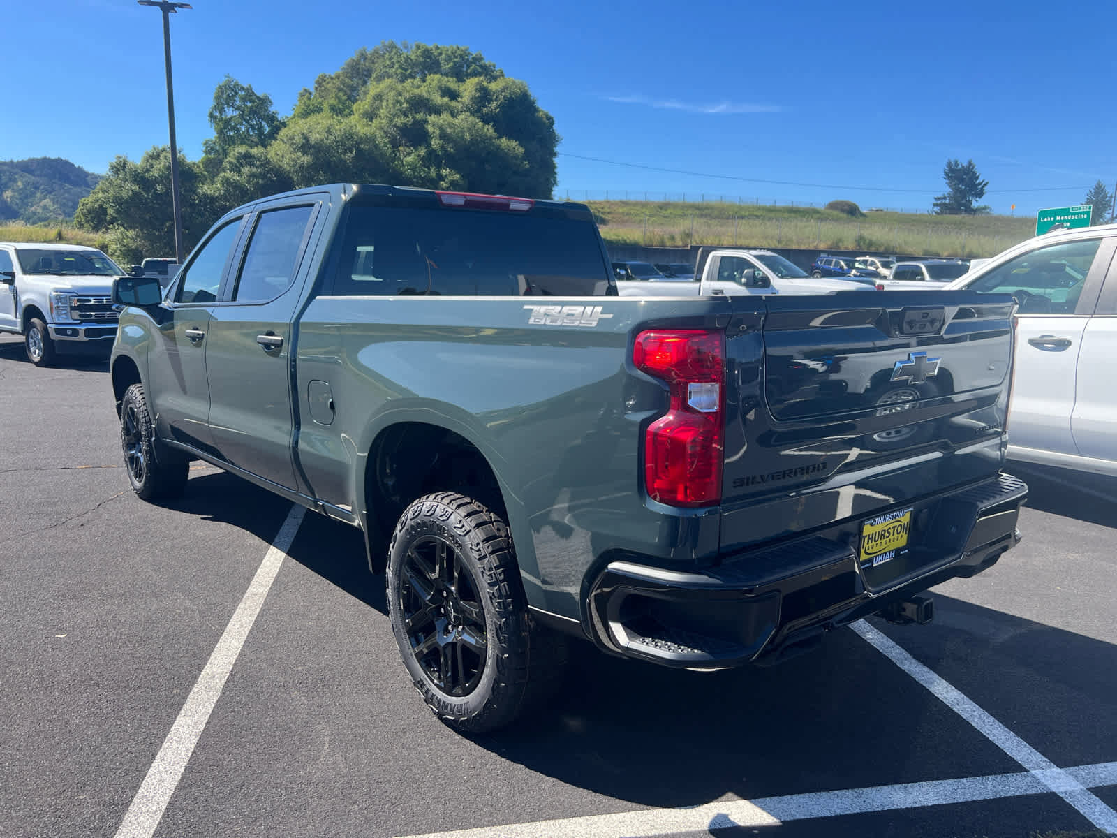 New 2026 Chevrolet Silverado 1500 Custom Trail Boss w/ Dark Appearance Package AWD/4WD image 8