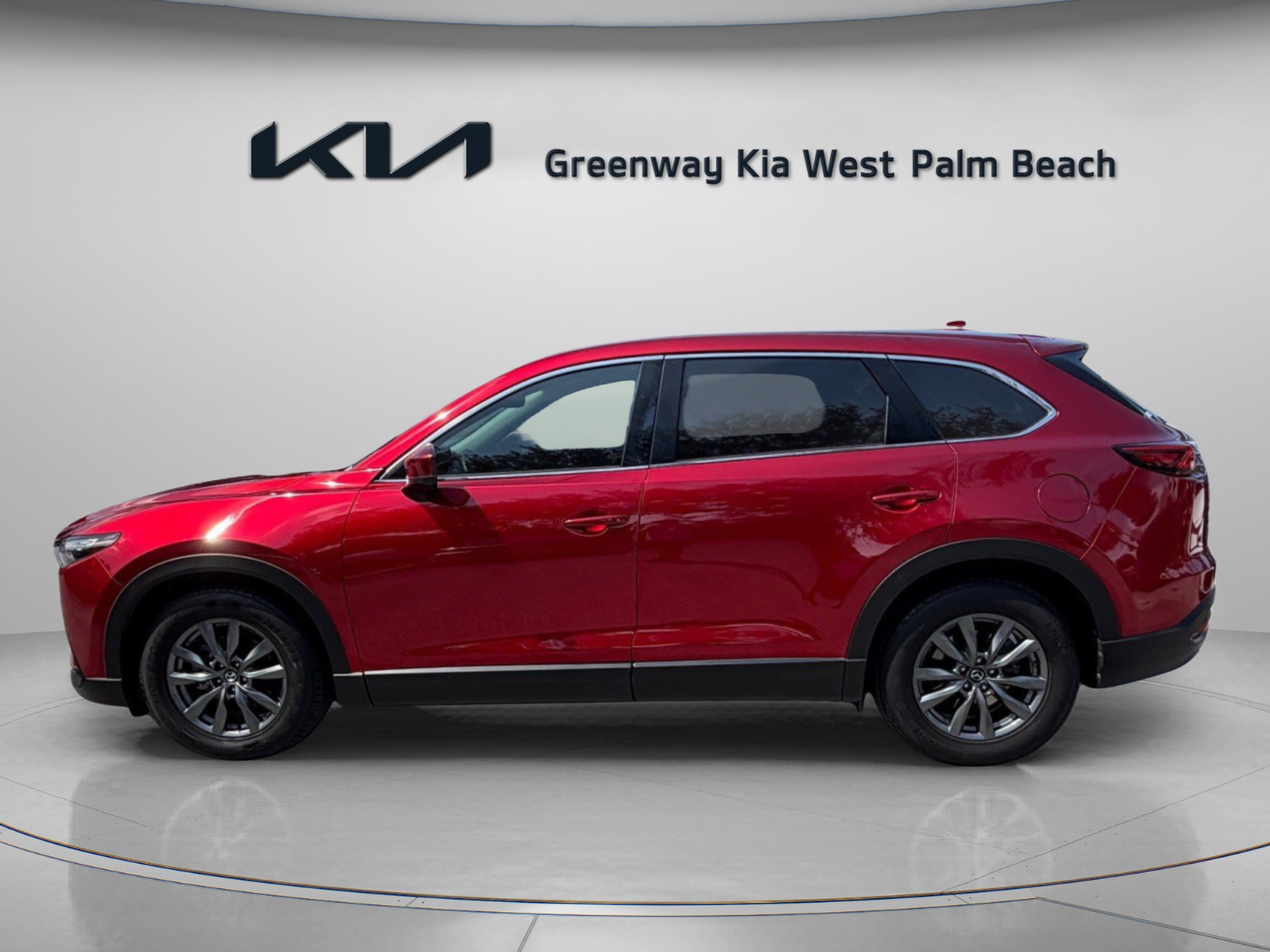 Used 2021 MAZDA CX-9 Touring w/ Touring Premium Package FWD image 4