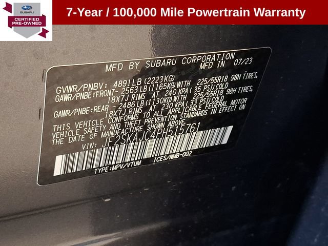 Certified 2023 Subaru Forester Sport AWD/4WD image 29