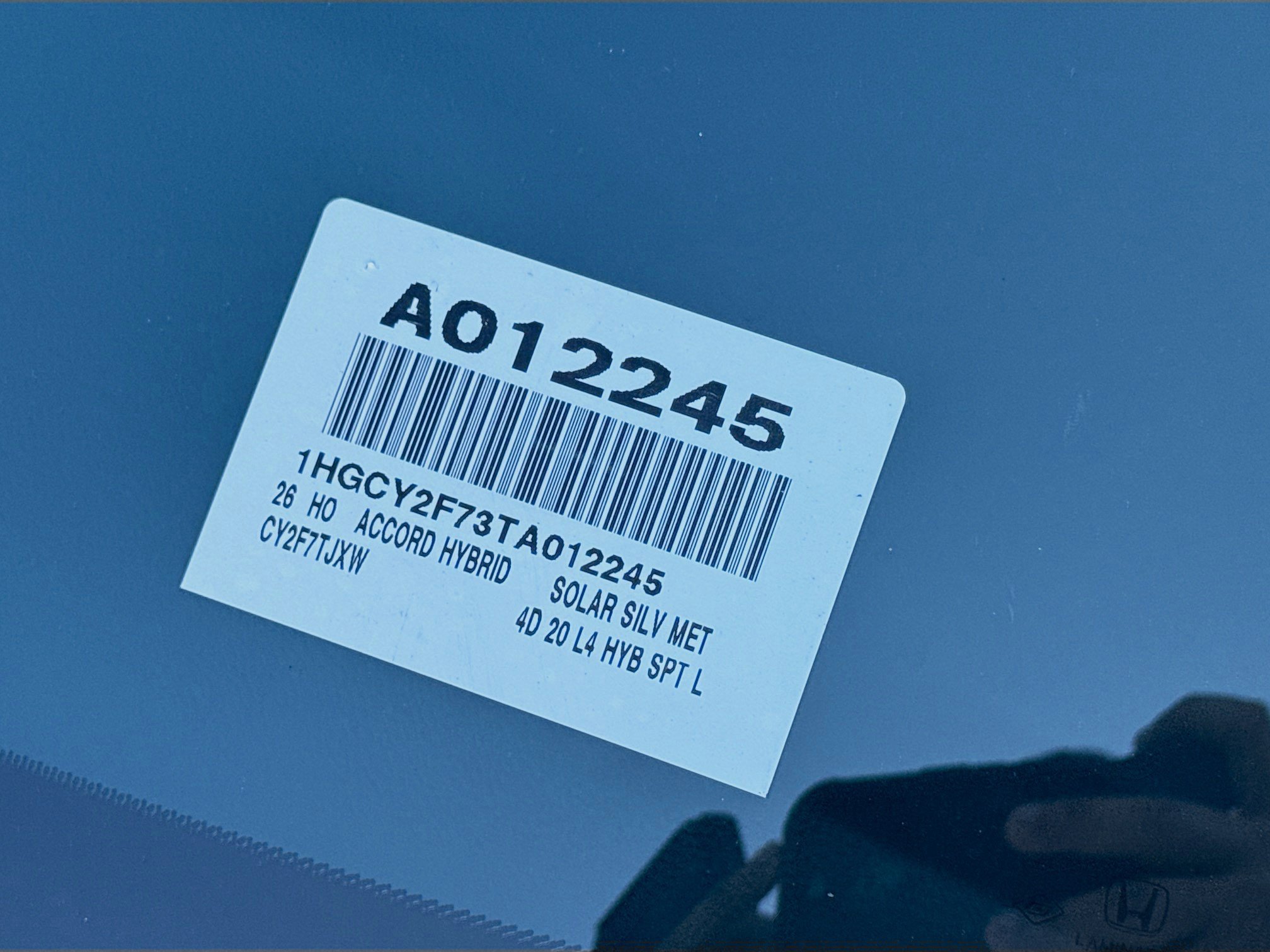 New 2026 Honda Accord Sport image 27