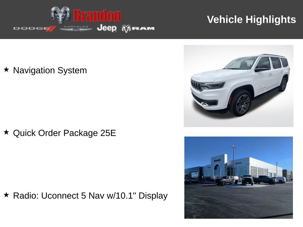 Used 2025 Jeep Wagoneer 4WD image 3