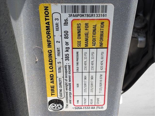 Used 2016 Ford Fusion SE FWD image 15