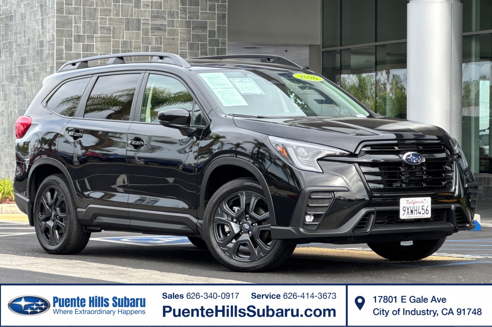 Certified 2026 Subaru Ascent Bronze Edition w/ Onyx Package