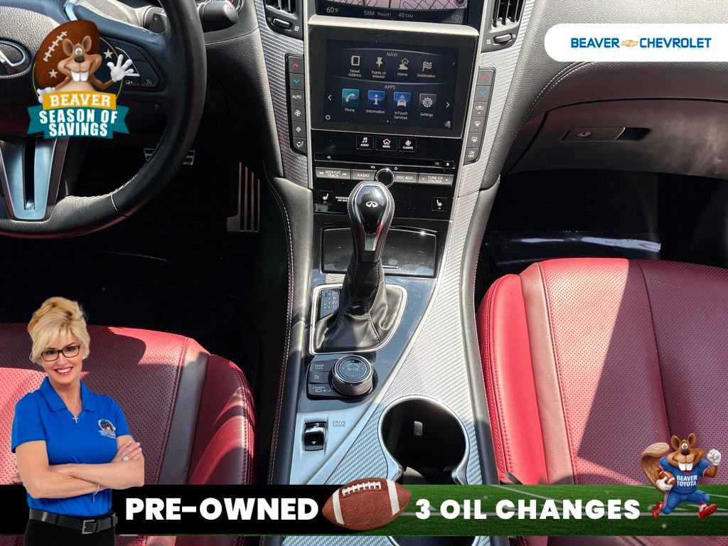 Used 2017 INFINITI Q60 Red Sport 400 RWD image 22