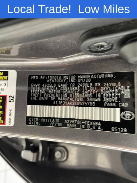 Used 2020 Toyota Camry XLE FWD image 26