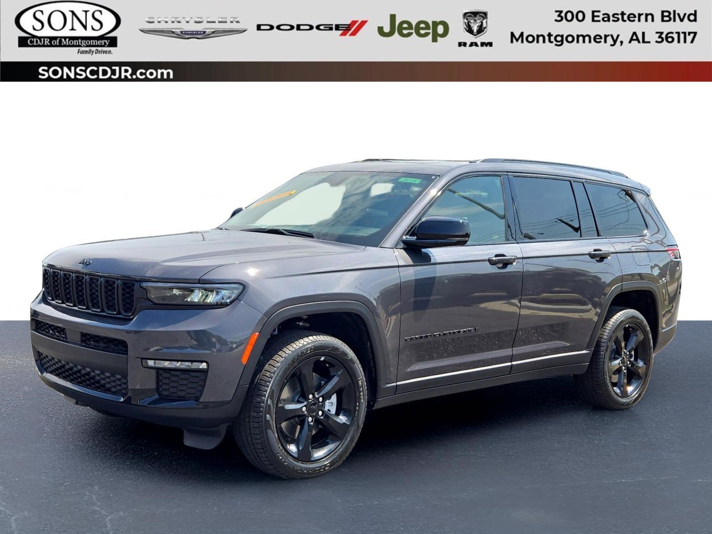 New 2025 Jeep Grand Cherokee L Limited w/ Black Appearance Package