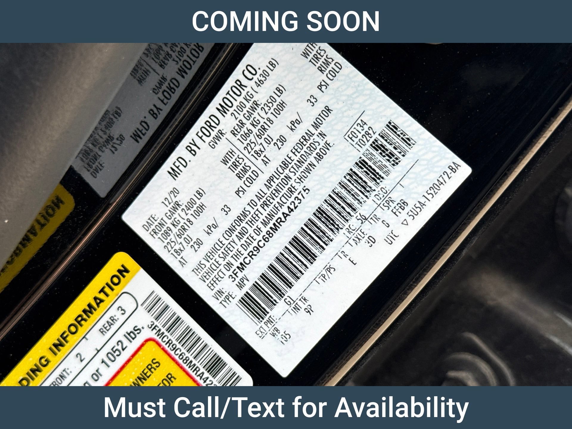 Used 2021 Ford Bronco Sport Outer Banks AWD/4WD image 12