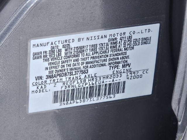 Used 2025 Nissan Kicks SR AWD/4WD image 43
