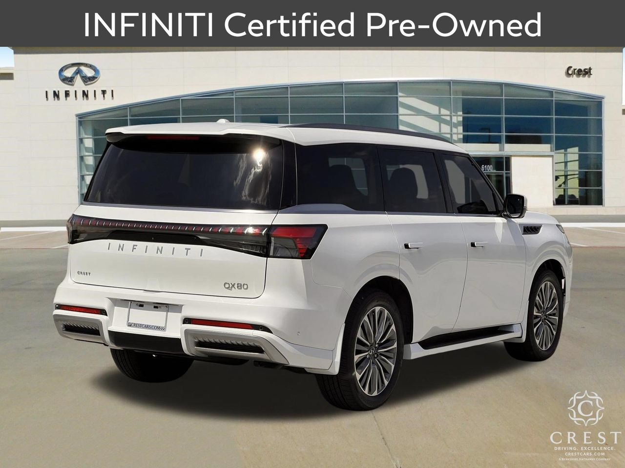 Certified 2026 INFINITI QX80 Luxe w/ Cargo Package RWD image 3