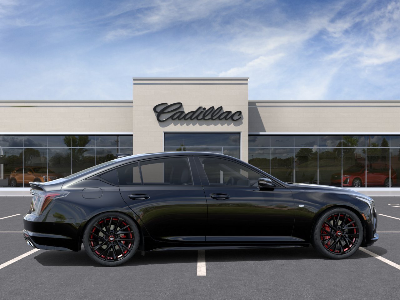 New 2026 Cadillac CT5 Sport w/ LPO, Red Accent Package AWD/4WD image 25