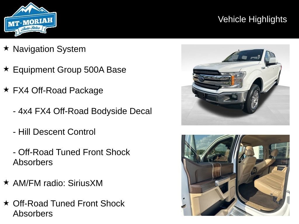 Used 2020 Ford F150 Lariat w/ FX4 Off-Road Package image 4