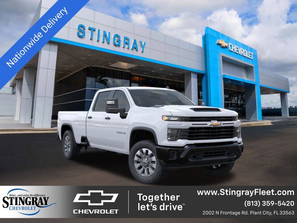 New 2026 Chevrolet Silverado 2500 Custom w/ Custom Convenience Package