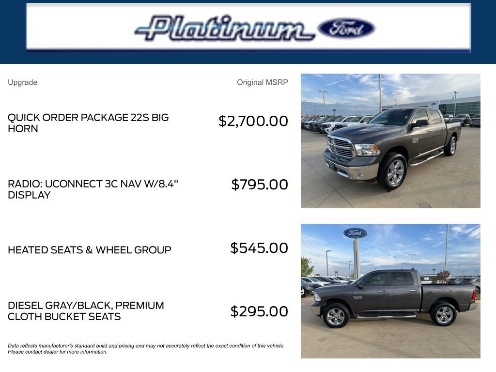 Used 2017 RAM 1500 Big Horn image 11