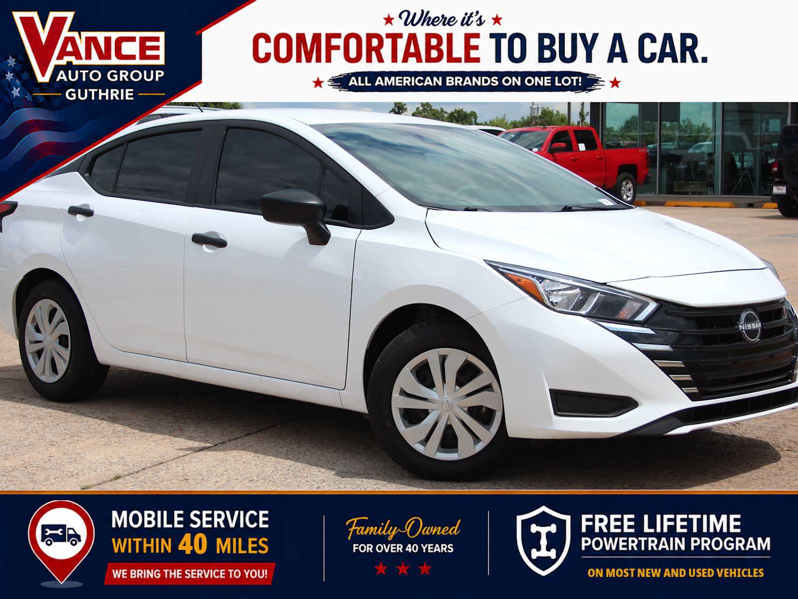 Used 2023 Nissan Versa S FWD image 1