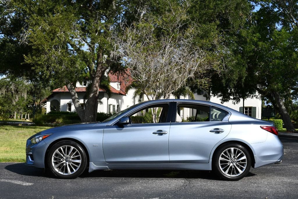 Used 2018 INFINITI Q50 Luxe w/ Sensory Package (Luxe) RWD image 27
