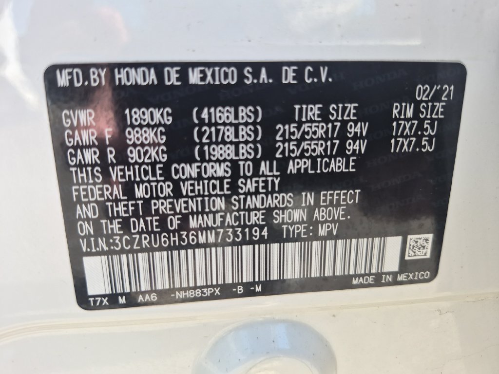 Used 2021 Honda HR-V LX image 29